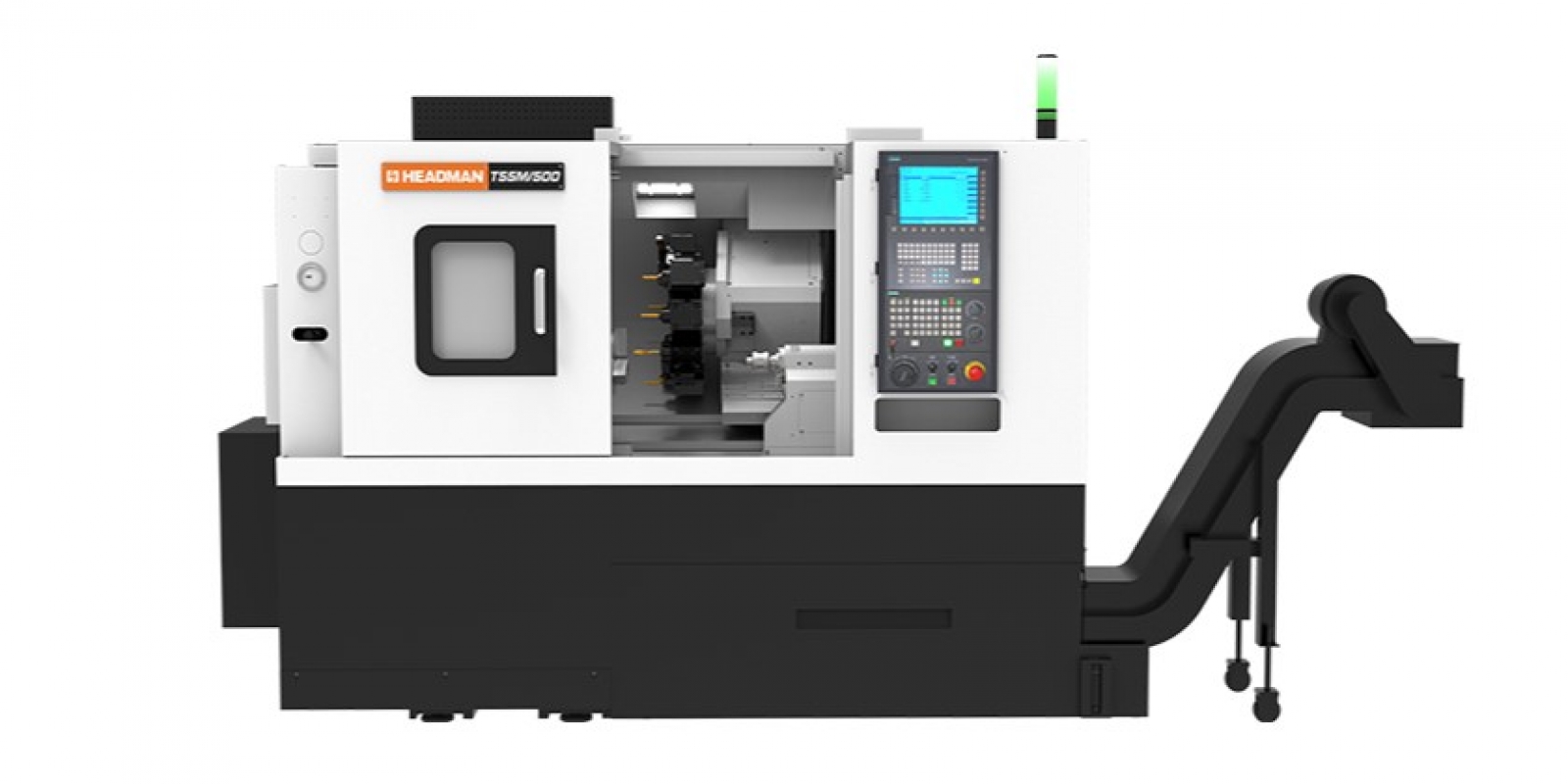 T55M-500 8 inç C Eksenli CNC Torna Tezgahı