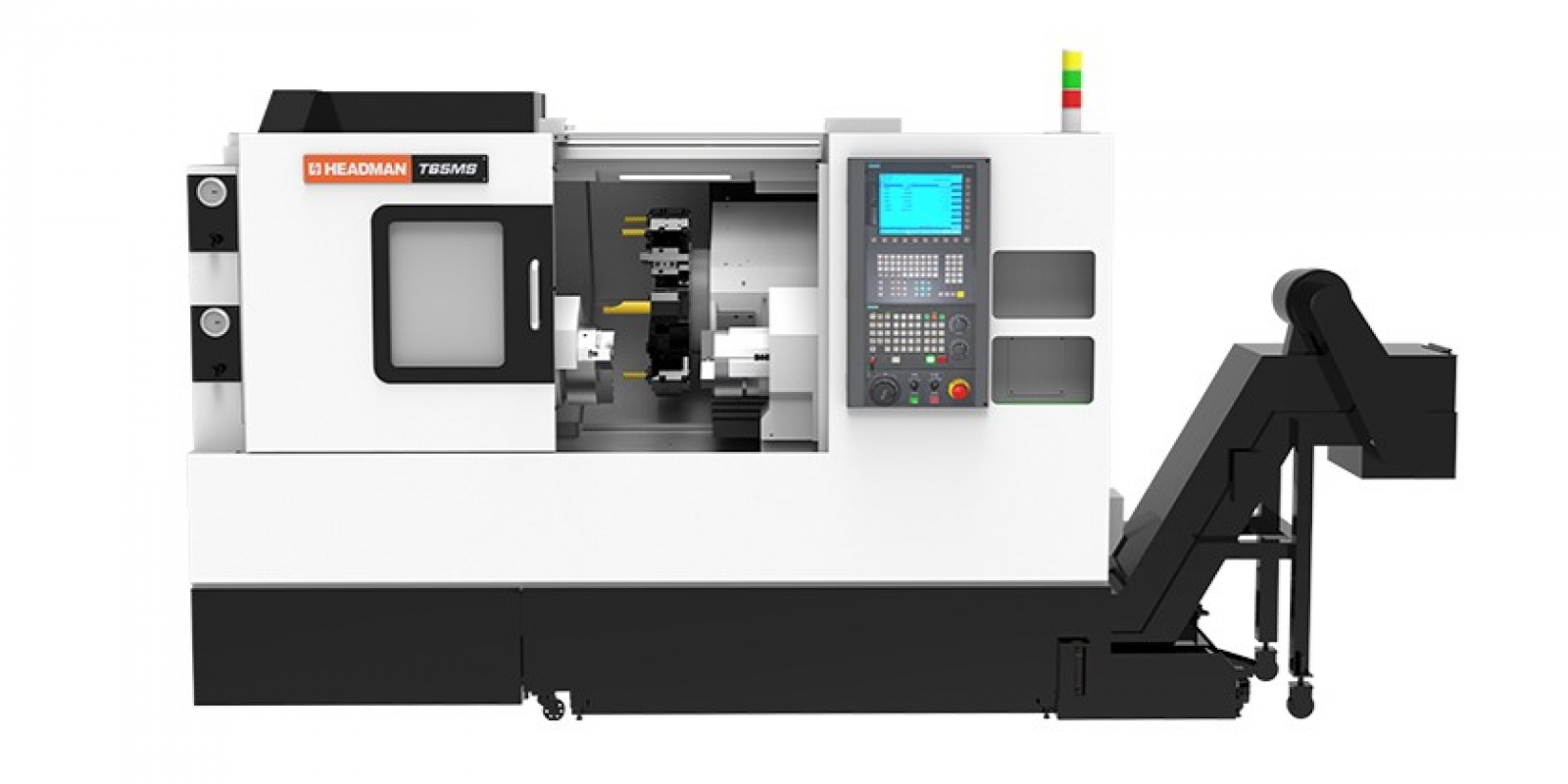 T65MS-500 10 inç C Eksenli Karşı Aynalı CNC Torna Tezgahı